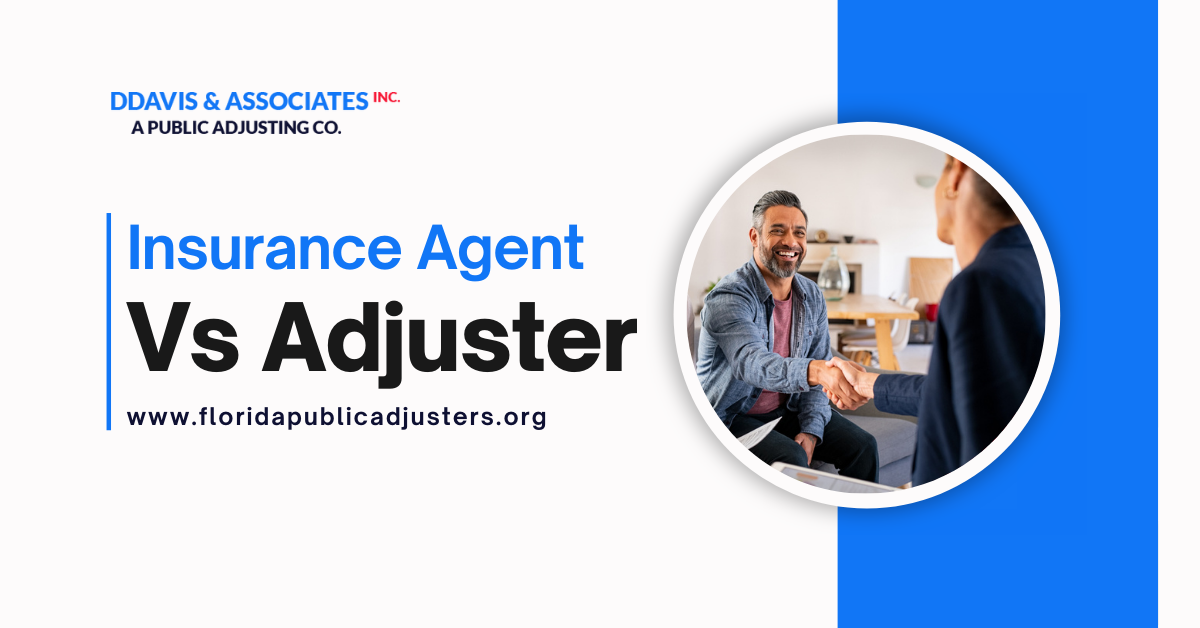 insurance agent vs adjuster